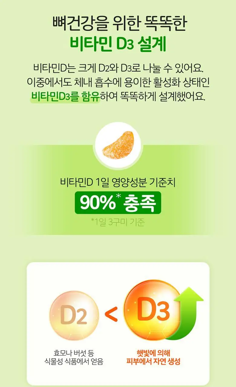 [15구미 증정기획] 엔젯오리진 귤젤리 비타민 C&D 70구미 X 밸리곰 패키지 상세페이지 27